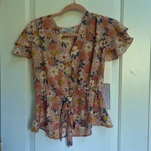 Sweet Rain Floral Blouse